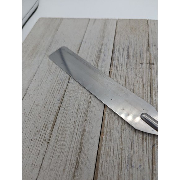 Androck Black Handle Icing Spreader #2 Dessert Spatula 11 1/4" - Picture 7 of 8